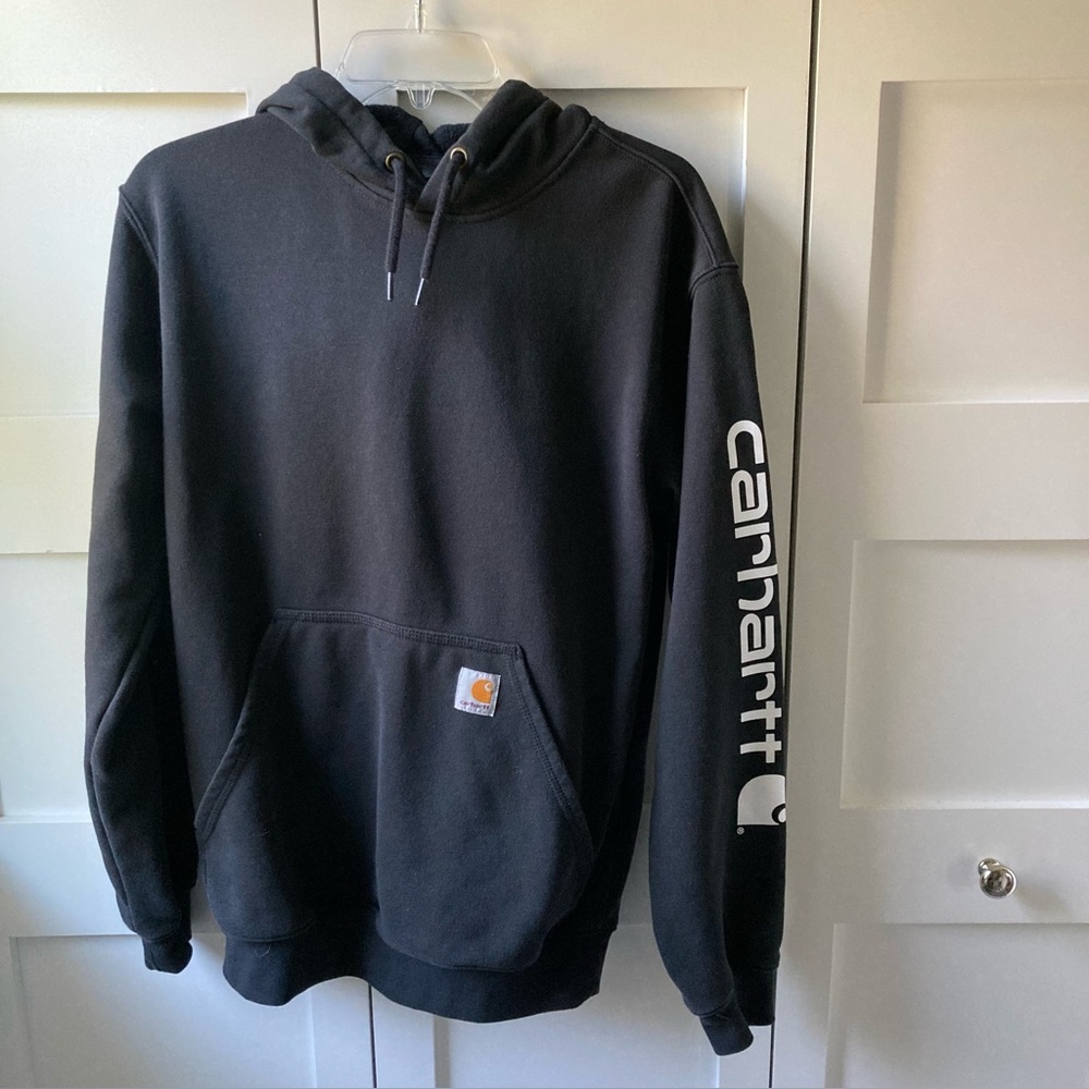 Carhartt Black Hooded Sweatshirt